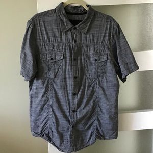 Button down tee